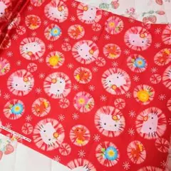 Hello Kitty 布 ハンドメイド用 生地 サンリオ 海外人気