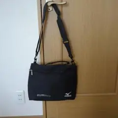 Mizuno ブラック ショルダーバッグ