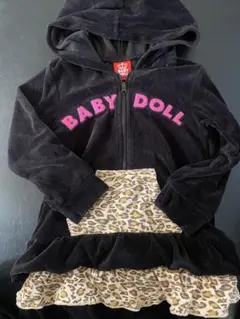 BABY DOLL フード付きワンピース 100cm