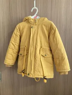 90〜100センチ　コート 子供用　ファー　フード　ボア　キッズコート