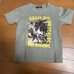 RECORDING BIRD 恐竜柄 Tシャツ 110cm