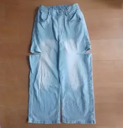 PAIRMANONCOEUR ペアマノンクールデニムパンツ　140cm