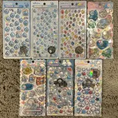 しずくちゃんボンドロ&ミニ&ウォーター・あわわちゃんプチドロ&ウォーターシール