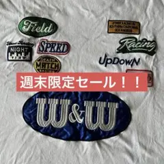 週末限定セール！！W&W ワッペン Tシャツ 夏 アメリカン 90s 古着のサムネイル