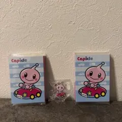 Capicle 캐피클 아크릴 키 체인 1개 스티커 메모 세트