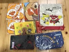 アンパンマン バッグ・ポーチ 6点セットとミッキーマウス　ナップザック