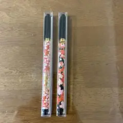 아카시야 붓펜 SAW-S-500P 2개 세트 ⭐ ︎ 일본 기념품으로 안성맞춤 ⭐ ︎