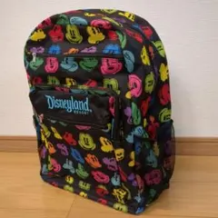 ミッキーマウス総柄　バックパック　リュック　海外ディズニーランド