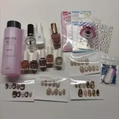 マニキュア/除光液/ネイルチップ セット