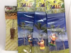 アメリカン雑貨 ハワイアン雑貨ハワイアンサンタ ティキ ストラップ 匿名配送