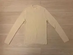 【美品】GU ジーユー　リブハイネックセーター　Sサイズ