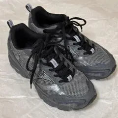 MIZUNO MXR スニーカー D1GA245 グレー ブラック 23cm