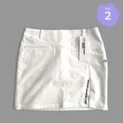 美品 ムータマリン スカート2(М) 白 春夏 - メルカリ