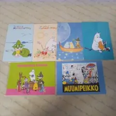 MOOMIN 엽서 6장 세트 번역 있음
