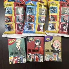 SPY x FAMILY UNO カードゲーム 3種セット ハッピーセット