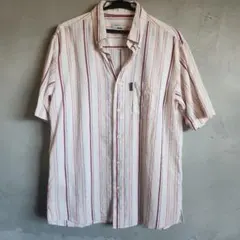 element of SIMPLE LIFE 半袖シャツ Mサイズ ストライプ