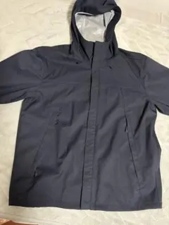 ネイビー フード付き マウンテンパーカー