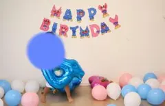 ハギーワギー HAPPY BIRTHDAY ガーランド