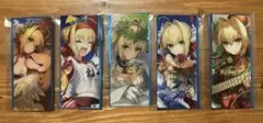 t*e様 FGO セイバー 編成画面風カード ネロ・クラウディウス 5枚セット
