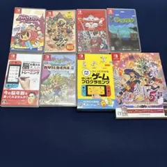 〈週末限定大特価〉中古Switchソフトまとめ売り8本セット③送料込み 週末特価！Nintendo Switch ソフト 8本セット まとめ売り - メルカリ