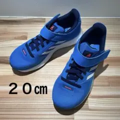【20㎝】Adidas キッズ スニーカー 青