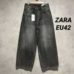 ZARA ザラスーパーバギーフィットジーンズ EU42jp32
