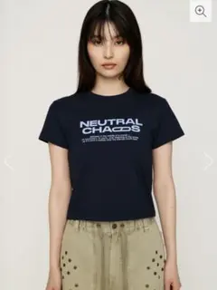 SLY COMPACT LOGO トップス　navyのサムネイル