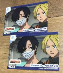 勢羽真冬 トレーディングカードコレクションクリア サカモトデイズ