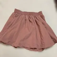 64-91 しまむらスカート　ピンク系