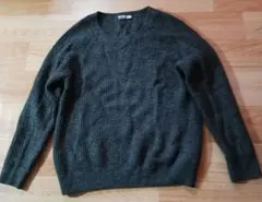 GAP ダークグレー 長袖ニットセーター レディース XS