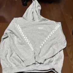 VANS グレー パーカー OFF THE WALL
