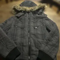 MILITARY ミリタリーパーカーモッズコートジャケットキルト裏地付Mサイズ