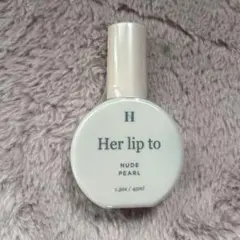 Her lip to ハーリップトゥ ボディミスト NUDE PEARL