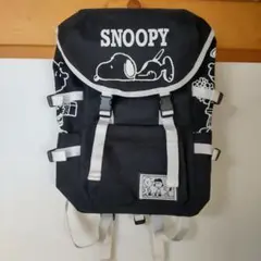 【スヌーピー】キッズリュック ナイロン ダークネイビー 可愛いサイズ