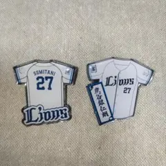 【新品未開封】西武ライオンズ 炭谷銀仁朗 ホームVer.ユニフォーム Lサイズ 新品未開封】西武ライオンズ 炭谷銀仁朗 ホームVer.ユニフォーム