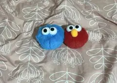 エルモとクッキーモンスターのイヤリング