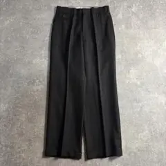 vintage slacks check brown mode