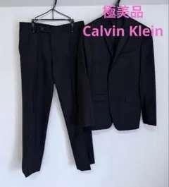 極美品　Calvin Klein PLATINUM スーツセットアップ　ブラック