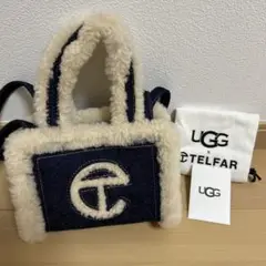 【新品未使用品】UGG × Telfa トートバッグ／ショルダーバッグ ☆関税込☆UGG☆UGG X TELFAR Shopper Bag Crinkle Small W