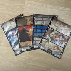 クレヨンしんちゃん クリアポスター4枚セット