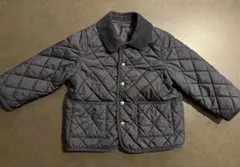 UNIQLO ネイビー キルティングジャケット 90cm
