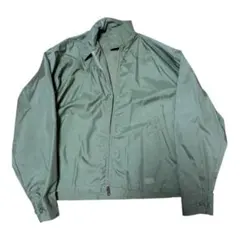 古着（USED）ナイロン製オリーブグリーンジャケット XL