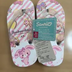 新品未使用‼️サンリオ　Bonbonribbon サンダル 17cmのサムネイル