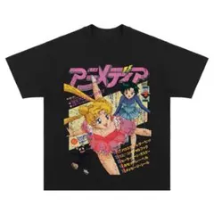 セーラームーンTシャツ　ブラック