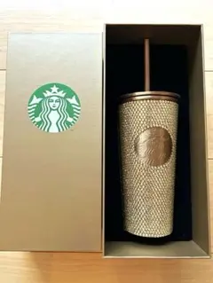 ト*ン様 スターバックス ゴールド タンブラー改良蓋付き