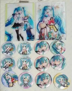 初音ミク ニコニコ超会議 2026 アニメイトカフェ アクスタ 缶バッジ