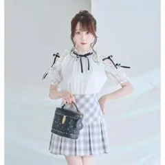 rosemuse shoulder frills blouse ロゼミュ - メルカリ