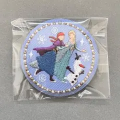 Disney Characters 刺繍缶バッジ アナと雪の女王
