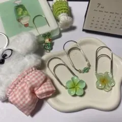 大きめ可愛い ペーパークリップ バインダー貯金 a25