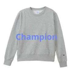 Champion スウェットカットソー グレー レディースXL